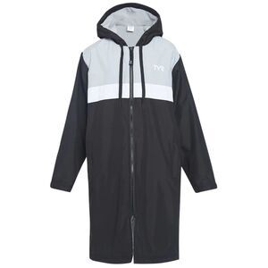 TYR Alliance Podium Parka Youth Small BLACK